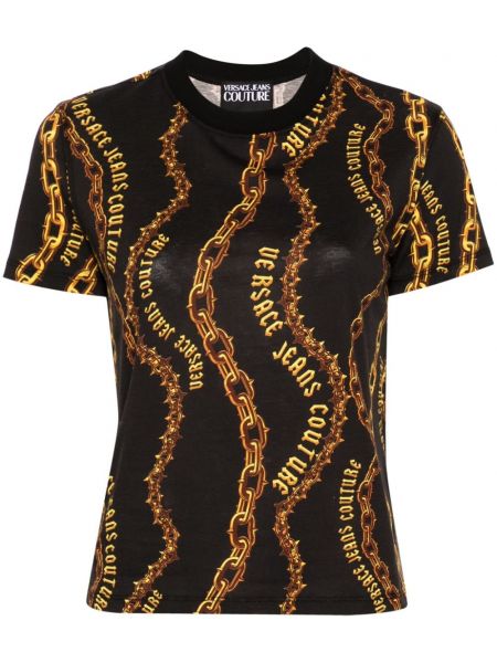 T-shirt Versace Jeans Couture sort