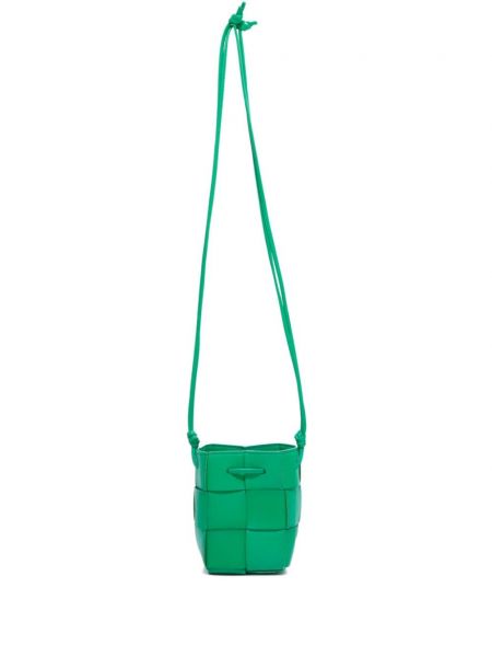 Crossbody kabelka Bottega Veneta Pre-owned zelená