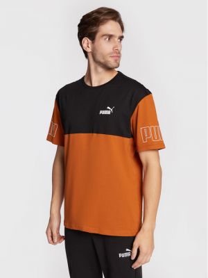 T-shirt Puma arancione
