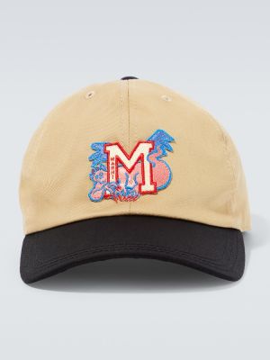 Medvilninis kepurė su snapeliu Marni smėlinė