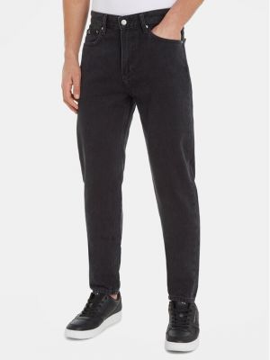 Skinny fit džinsai Calvin Klein Jeans juoda