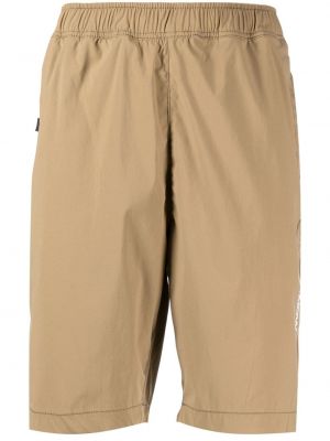 Pantaloncini sportivi con stampa Aape By *a Bathing Ape® marrone