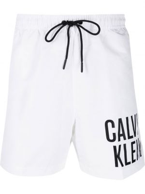 Trykt shorts Calvin Klein Underwear hvit