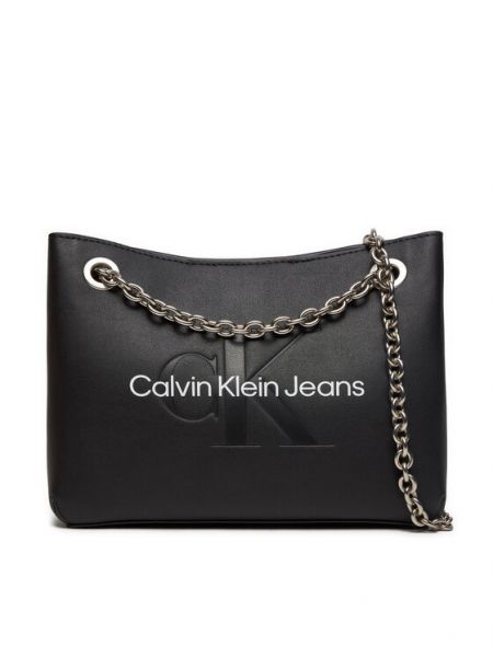 Poșetă Calvin Klein Jeans negru