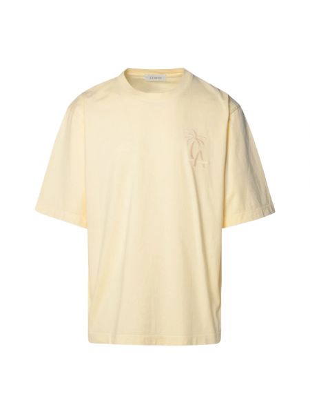 T-shirt mit stickerei aus baumwoll Laneus beige