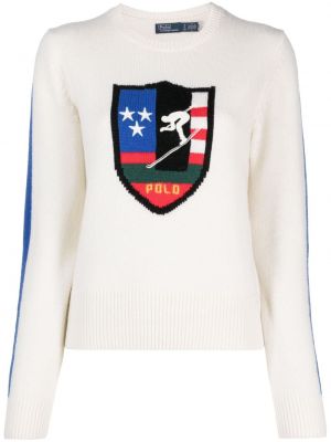 Вълнен вълнен пуловер с цип Polo Ralph Lauren