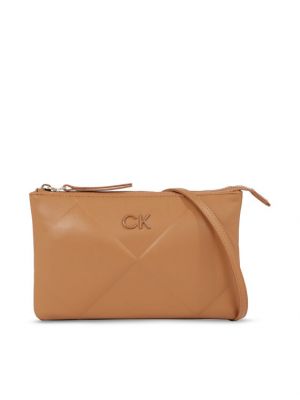 Crossbody torbica Calvin Klein smeđa