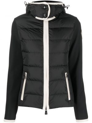 Fleece hoodie Moncler Grenoble schwarz