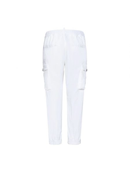 Spodnie Dsquared2 białe