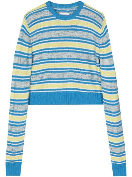 Памучен пуловер на райета Rosie Assoulin