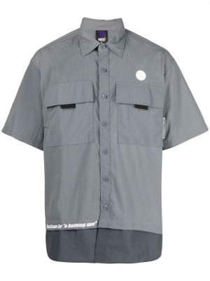 Chemise Aape By *a Bathing Ape® gris