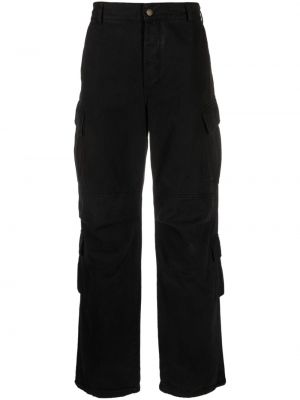 Pantalon cargo en coton avec poches Darkpark noir