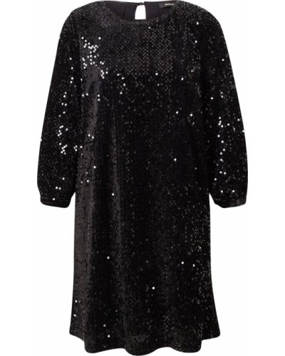 Φόρεμα με παγιέτες More & More μαύρο