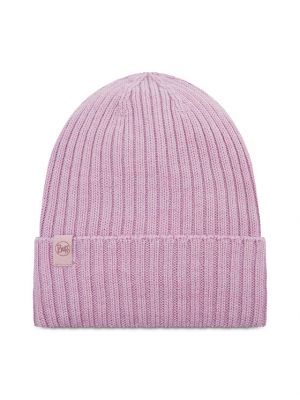 Плетена шапка Buff розово