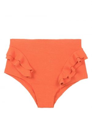 Højtaljet bikini Clube Bossa orange