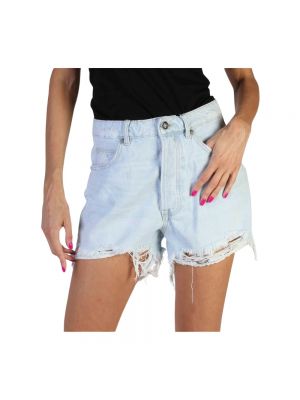 Jeans shorts mit geknöpfter Richmond blau