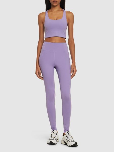 Pantalon taille haute Girlfriend Collective violet