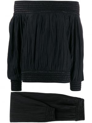 Kalhoty Issey Miyake Pre-owned, černá