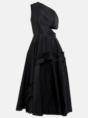 Μίντι φόρεμα Alexander Mcqueen μαύρο
