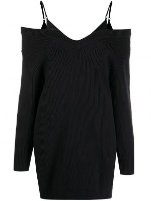 Sweater klänning Alexander Wang svart