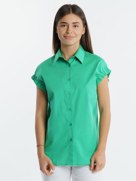 Сорочка з коротким рукавом Arber зелена