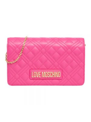 Clutch Love Moschino pink