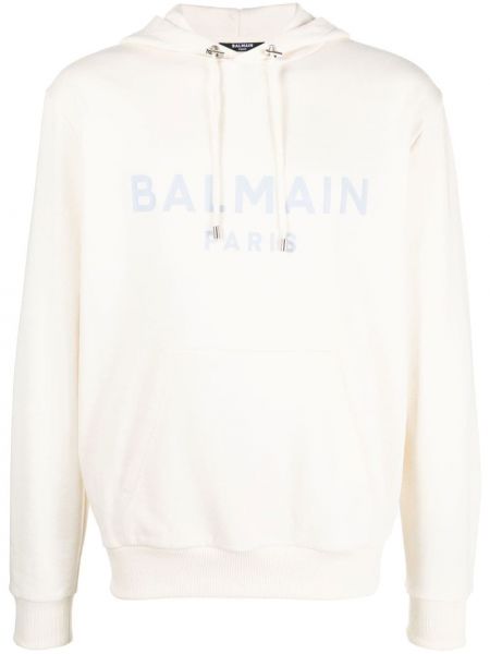 Trykt hettegenser Balmain