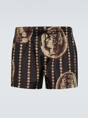 Shorts mit print Dolce&gabbana braun