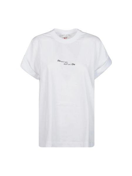 T-shirt Victoria Beckham weiß