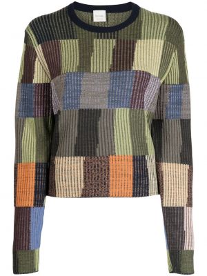 Sweter wełniany Paul Smith khaki