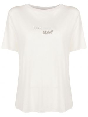 T-shirt mit print Osklen weiß