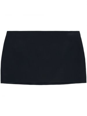 Satenska mini suknja Khaite crna
