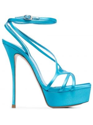 Sandalai su platforma Le Silla mėlyna