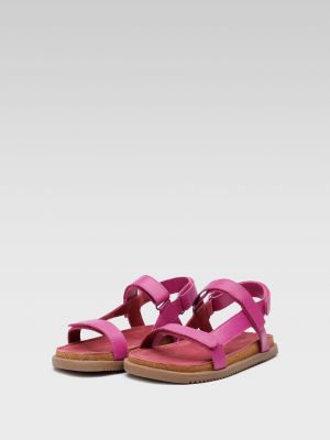 Kožené sandály Lasocki Young fialové