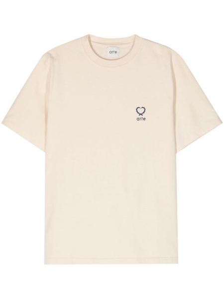 T-shirt en coton de motif coeur Arte