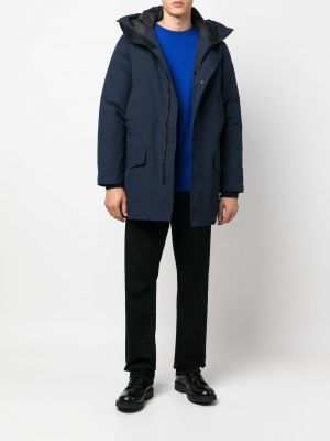 Mantel mit kapuze Canada Goose blau