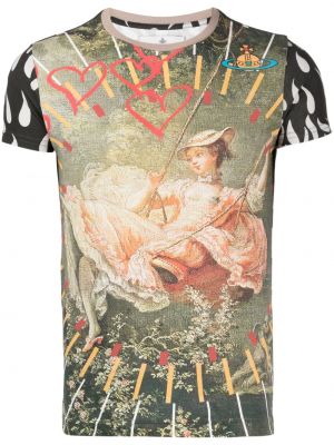 Тениска с принт Vivienne Westwood