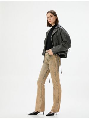 Bavlněné slim fit skinny džíny s kapsami Koton