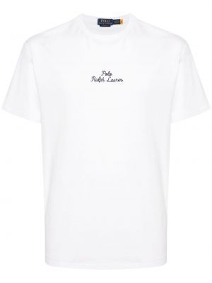 Памучна поло тениска бродирана бродирана Polo Ralph Lauren