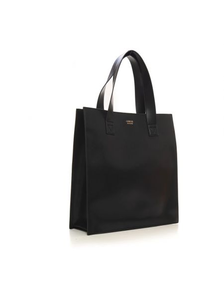 Shopper handtasche mit geknöpfter Guess schwarz