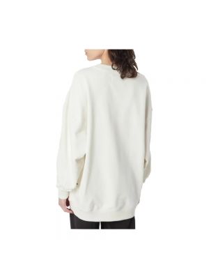 Bluza oversize Calvin Klein beżowa