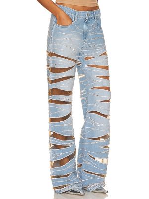 Bootcut jeans Retrofete blau