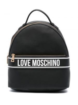 Rucksack mit reißverschluss mit print Love Moschino