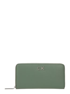 Portafoglio Calvin Klein verde