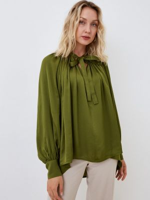 Зеленая блузка Katya Erokhina