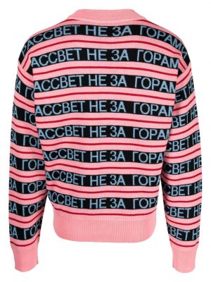 Strick sweatshirt Paccbet pink