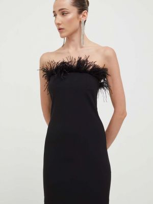 Sukienka mini dopasowana Patrizia Pepe czarna