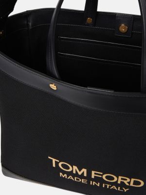 Shopper kabelka Tom Ford černá