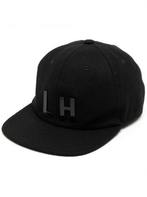 Kepurė su snapeliu Les Hommes juoda