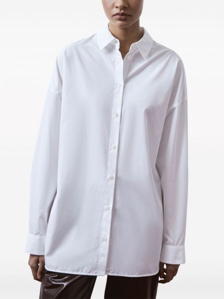 Bavlněná košile 12 Storeez bílá